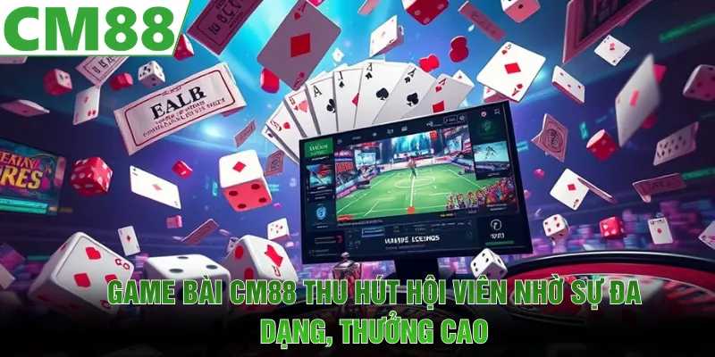 Game Bài CM88 | Săn Jackpot Khủng, Thắng Lớn Mỗi Ngày