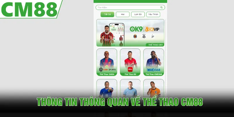 Thể Thao CM88 | Cập Nhật Kèo Hot, Tỷ Lệ Thắng Cao 2026