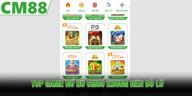 Nổ Hũ CM88 - Săn Hũ Cực Dễ, Rinh Thưởng Khủng Mỗi Ngày
